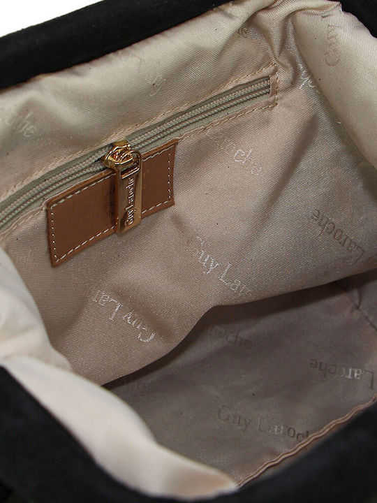 Leather Women's Crossbody Bag Black