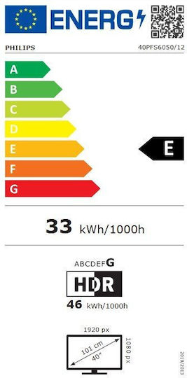 Philips Smart Τηλεόραση 40" Full HD LED 40PFS6050/12 (2026)