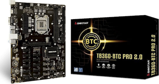 Biostar TB360 BTC Pro 2.0 Mainboard ATX mit Intel 1151 Sockel