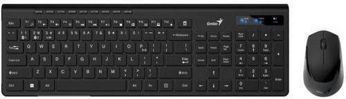 Genius SlimStar 8230 Kabellos Bluetooth Tastatur & Maus Set Englisch UK