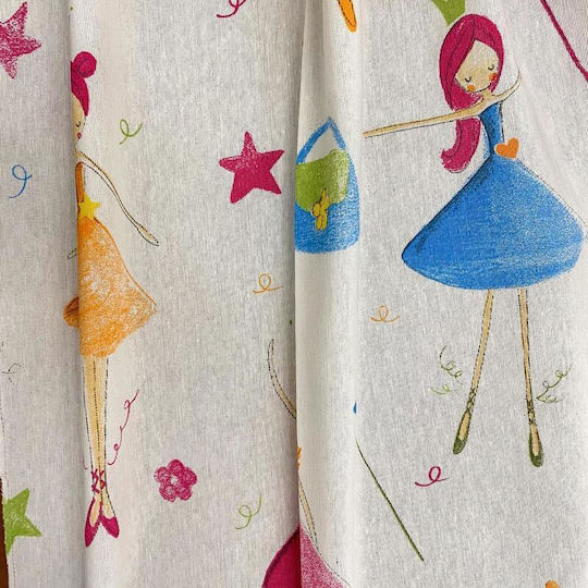 Vassiliadis Bros Țesătură Decorațiuni Loneta Pe Metru Lățime 280cm Multicolor