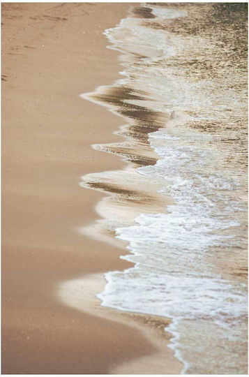 Panou Waves On Sandy Beach Călătoria Pe Plaja Cu Nisip 80x120