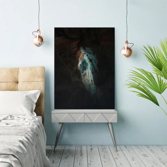 Πίνακας Illuminated Cave Walls Φωτισμένοι Τοίχοι Σπηλαίων 115x170