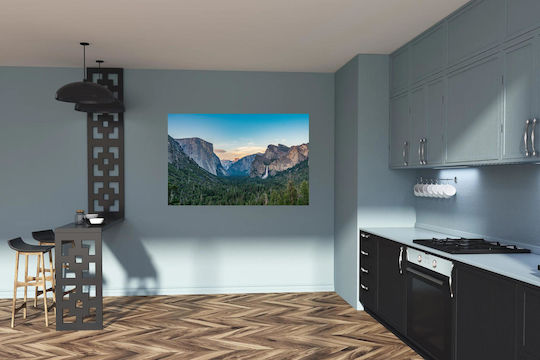 iLovePrints Scenic Mountain Landscape Gemälde 150x100