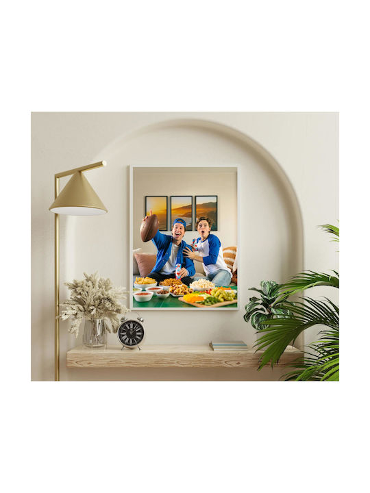 Πίνακας Football Game Snack Time Παιχνίδι Ποδοσφαίρου Ώρα Σνακ 70x100