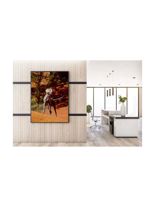 Панел Dog In Desert Landscape Куче В Пустинен Пейзаж 100x150