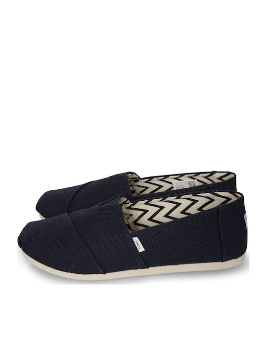 Fabric Men's Espadrilles in Blue Colour