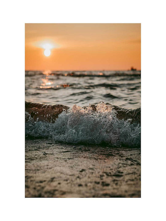 Panou Sunset Waves Câmpuri De Apus 115x170