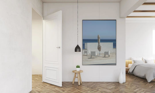 Calm Seaside Patio Ήρεμο Παραθαλάσσιο Αίθριο σε Καμβά