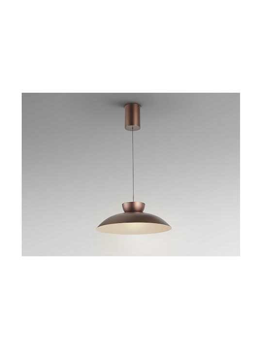 Lumini Suspendate Bronz Întunecat LED Cu Lumină Alb Cald Reglabilă Ca Înălțime