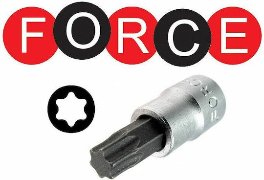 Force Bit-Stecknuss mit Torx-Bit und Antriebsvierkant 3/4'' Größe T90x80mm 1Stück