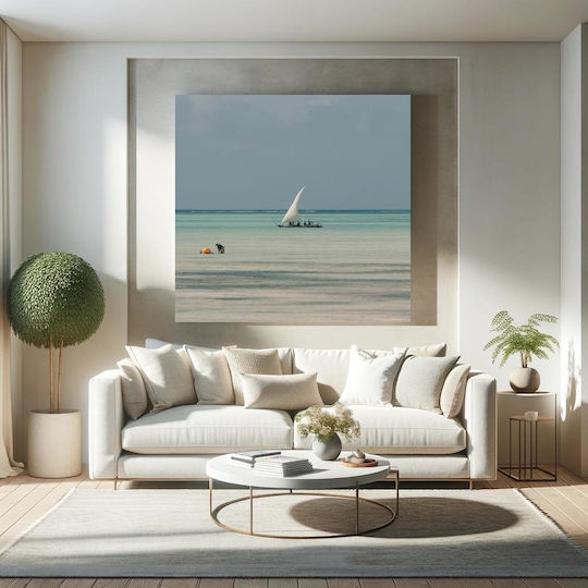 Панел Sailboat На Море Истиоплоико В Морето 90x90