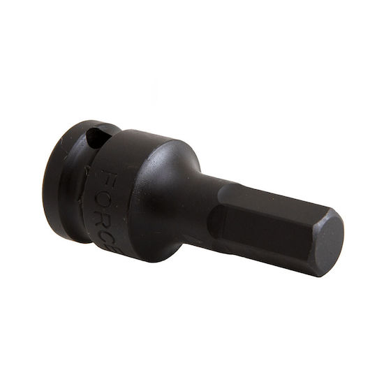 Force Allen Air Socket 1/2 Walnut Pneumatic with Allen Head and Socket 1/2'' H4x60mm