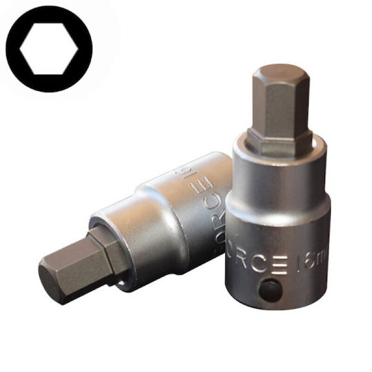 Force Socket 3/4" Allen Walnut with Allen Head and Socket 3/4'' H16x80mm