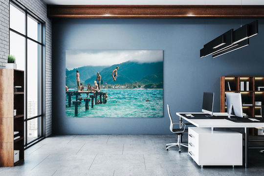 Painting Jumping Into Sea Jumping Into The Sea 170x115