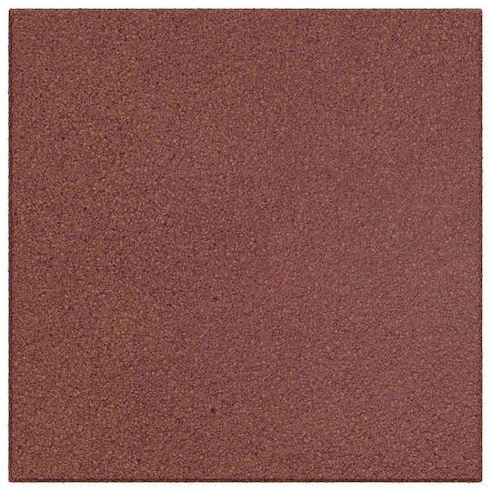 vidaXL Rubber Garden Floor Tile 50x50cm 18 Pieces