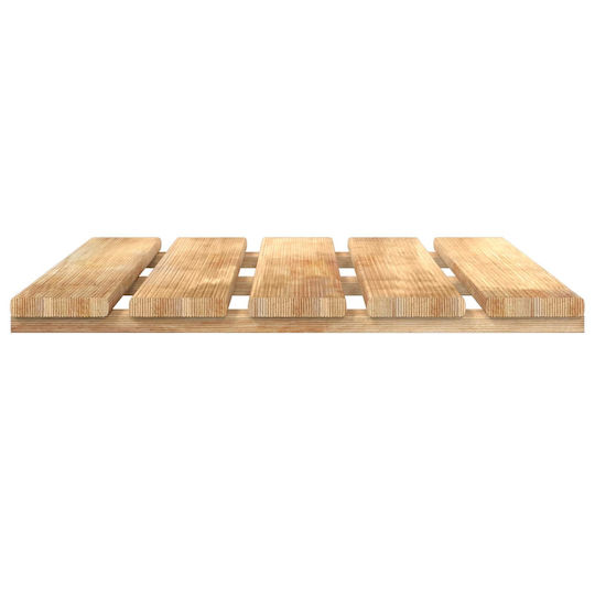 vidaXL Terrassendiele Für Gartenbodenbeläge Aus Holz 50x50cm 24Stücke