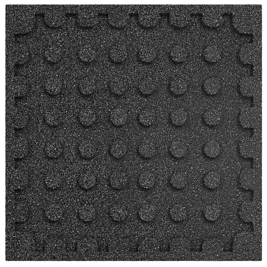 vidaXL Gartenbodenbelag aus Gummi für Terrassendiele 50x50cm 24 Stück