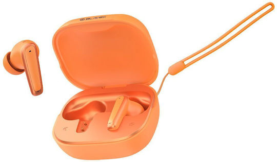 Blavec BW-07 Live In-Ear Bluetooth Kopfhörer mit Ladekoffer Orange