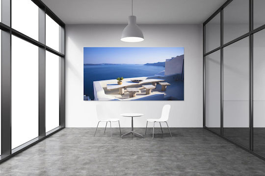 Πίνακας Seaside Patio View Παραθαλάσσια Αίθριο Θέα 100x70