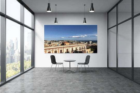 Painting Cityscape Overlooking Sea Urban Landscape View Of The Sea 150x100