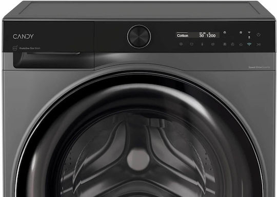 Candy ProWash 700 Πλυντήριο Ρούχων 8kg 1400 Στροφών Γκρι 31020495