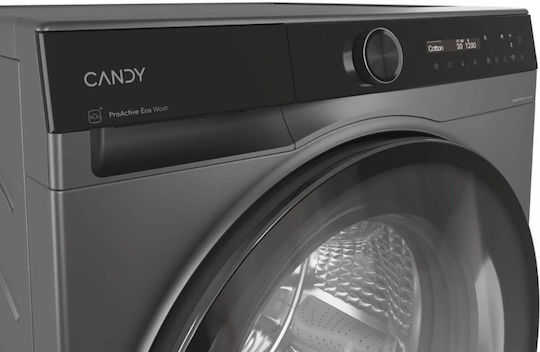 Candy ProWash 700 Πλυντήριο Ρούχων 8kg 1400 Στροφών Γκρι 31020495