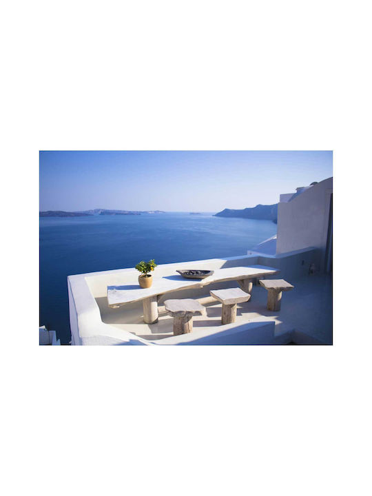 Πίνακας Seaside Patio View Παραθαλάσσια Αίθριο Θέα 170x115