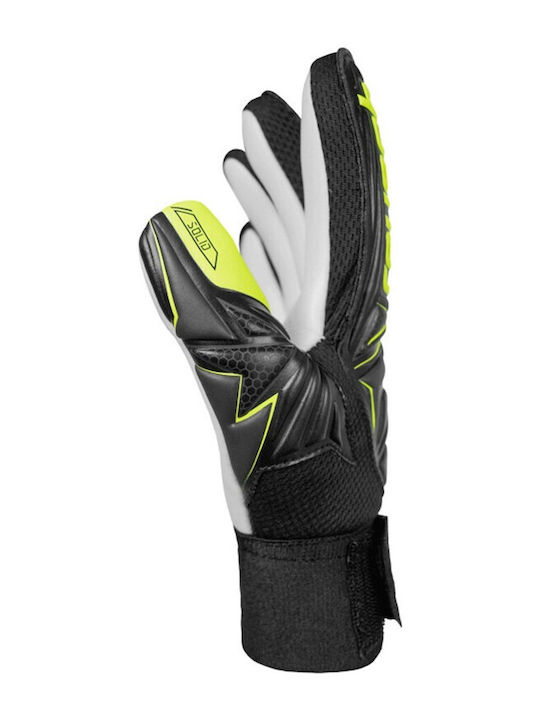 Reusch Attrakt Starter Solid Finger Support Γάντια Τερματοφύλακα Παιδικά Μαύρα
