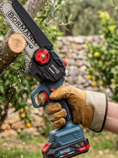Bormann BBP3917C Pruning Battery Chainsaw Solo Brushless 20V 1kg with Blade 15cm