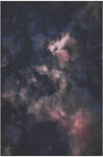 Πίνακας Night Sky Stars Clouds Νυχτερινός Ουρανός Αστέρια Σύννεφα 100x150