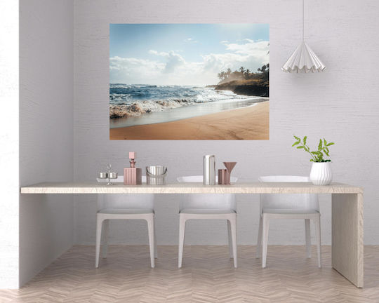 Πίνακας Tropical Beach By Sea Τροπική Παραλία Δίπλα Στη Θάλασσα 150x100