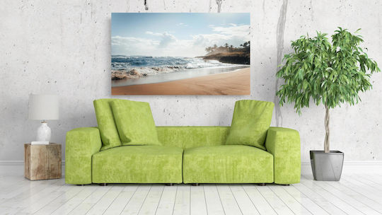 Πίνακας Tropical Beach By Sea Τροπική Παραλία Δίπλα Στη Θάλασσα 150x100