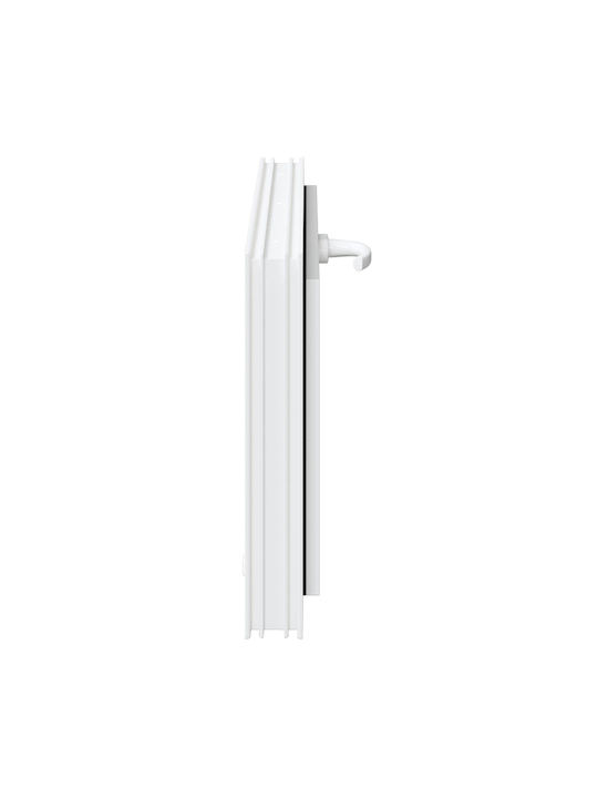 vidaXL Hinged PVC Window W80xH40cm