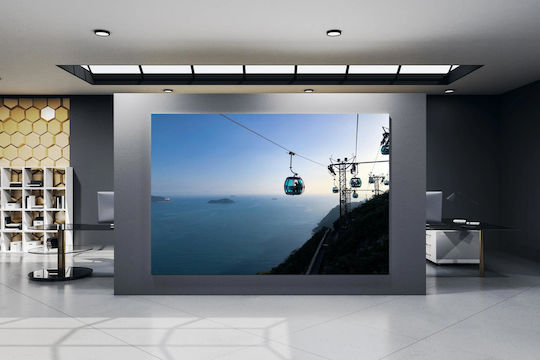 Painting Cable Cars Over Ocean Cable Car Over Ocean 65x40
