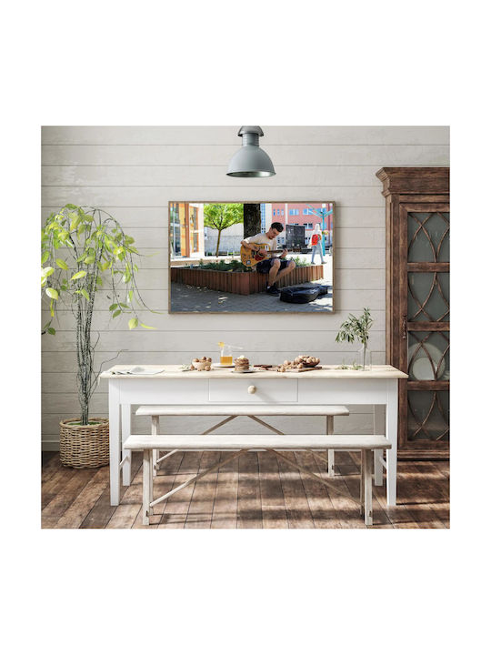 iLovePrints Gemälde Straßenmusiker Spielt Gitarre 120x80