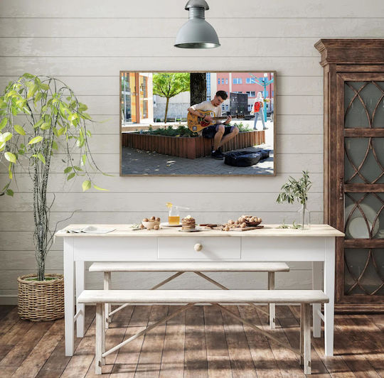 Painting Street Musician Playing Guitar Musician Of The Street Plays Guitar 120x80