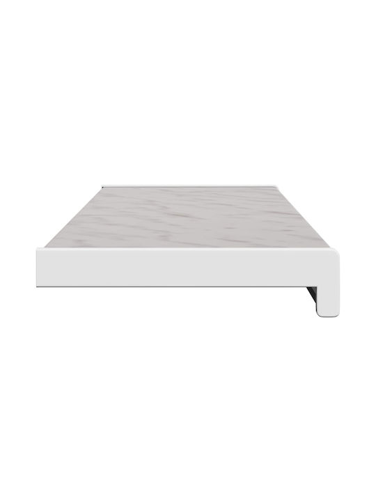 vidaXL PVC Window Sill W100xH20cm
