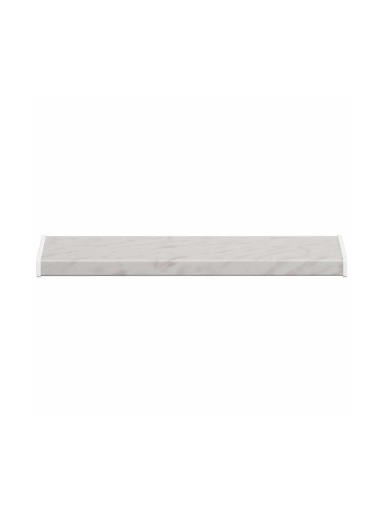 vidaXL Περβάζι Παράθυρου PVC Π80xΥ25cm