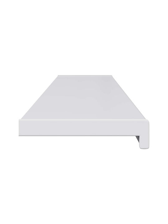 vidaXL Перваз на Прозорец PVC Ш120xВ20cm