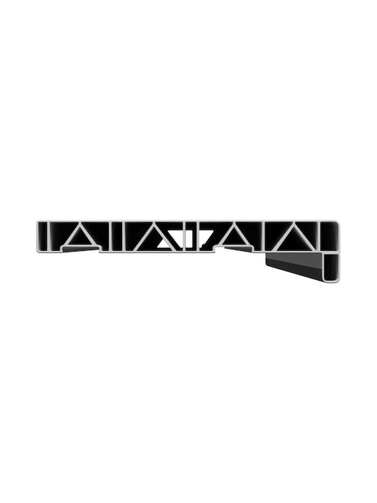 vidaXL Перваз на Прозорец PVC Ш60xВ25cm