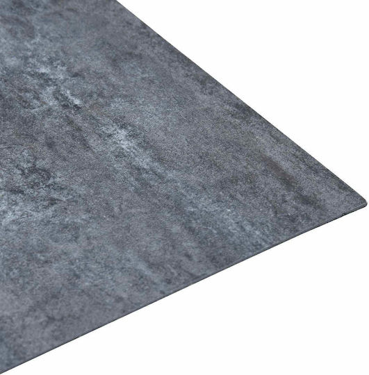 vidaXL Set Plastic Floor PVC with 20 Tiles L30.5xW30.5cm Gray