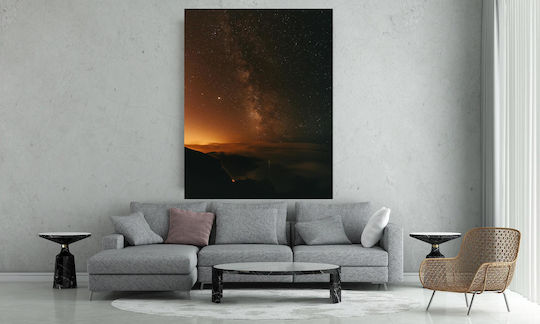 Painting Stars In Night Sky 70x100
