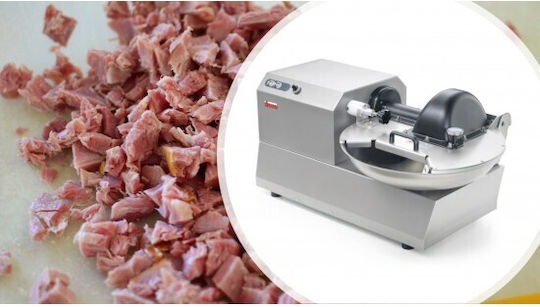 Katana Schneidemaschine Pulper 12 750W mit Behälter 12Es