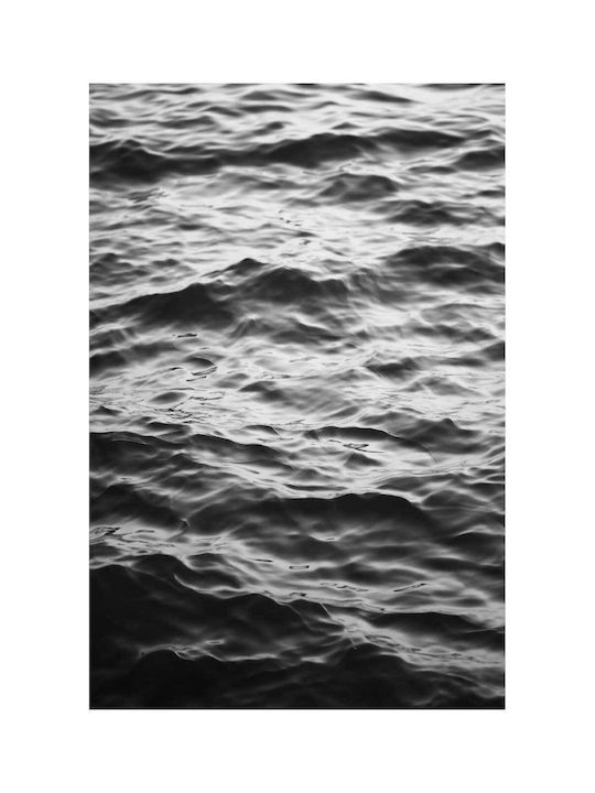 Painting Waves In Black White Waves Black White 70x100