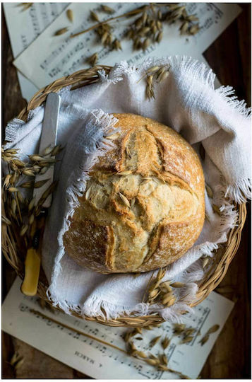 Πίνακας Freshly Baked Bread Sheet Music Φρεσκοψημένο Ψωμί Παρτιτούρες 70x100