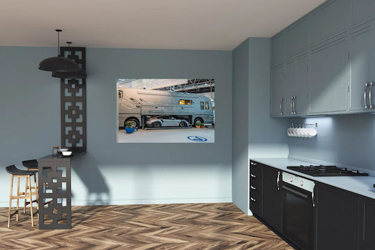 Painting Luxury Motorhome Sports Car Luxury Motorhome Sports Car 65x40