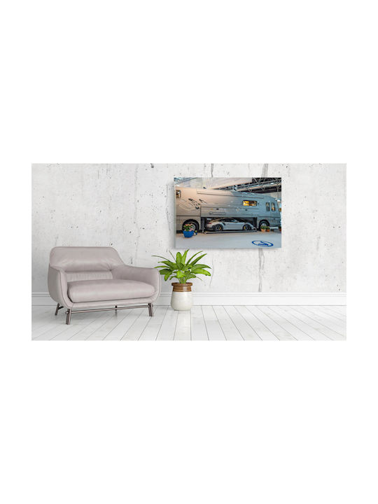 Панел Luxury Motorhome Sports Car Полулуксозен Автодом Спортен Автомобил 100x70