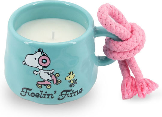 Relaxdays Aromatisches Kerze in Gefäß mit Rosen Parfüm 200g