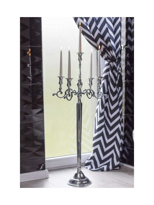 Aura Glass Lumânare Decorativă Conică Albă